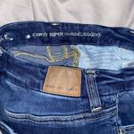American Eagle  Ripped Curvy Super High Rise Jeggings Photo 5