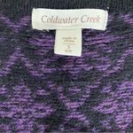 Coldwater Creek Snowflake Fair Isle Cardigan Photo 5