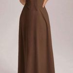 SheIn  Brown Dress Long Photo 0