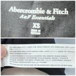 Abercrombie & Fitch A&F Essentials Muscle Tank Black Cotton Sleeveless Shirt XS Photo 2