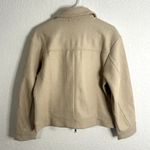 Banana Republic Melton Volume Sleeve Llama Hair Jacket Womens Size Medium NWT Photo 8
