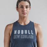 Nobull NWT  Women’s **LIMITED EDITION** New England Racerback Tank - XL - Navy Photo 0