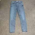 AGOLDE Nico High Rise Slim Jeans Risk Grey Stone Wash 26 Photo 3