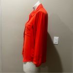 Ro & De  orange button up long sleeve blouse Photo 5