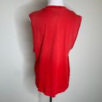 Current/Elliott Current/Elliot Red Tank Distressed Sz 2 Small Photo 1