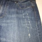 Old Navy  Diva Womens Blue Jeans Size 12 Short Light Denim Stretch Distressed Photo 2
