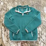 L.L. Bean Waffle Henley Sweatshirt Photo 0