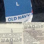 Old Navy Womens Shirt Black Floral Embroidered Poet Puff Sleeve Size Large Photo 9