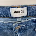 AGOLDE  Denim Riley High-Rise Cropped Straight Jeans Size 27 Photo 6