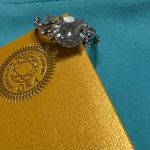 Dazzling Solid Silver 2.0ct Moissanite Ring Photo 6