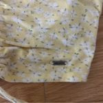 Hollister  Light Yellow Floral Halter Top Photo 1
