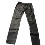 DL1961 Florence Maternity Instascupt Skinny Jeans Matte Black Size 25 Photo 1