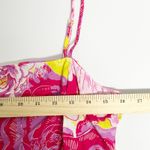 SOMETHING NEW Womens Tropical Floral Print Resortwear Crop Cami Top Size L Pink Size L Photo 7