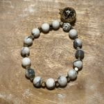 Stretchy Marble Beaded Diffuser Charm Bracelet Photo 4