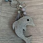 NWT Ocean Dolphin Keychain Gray Photo 0