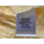 Christopher & Banks Textured Utility Jacket Womens Medium Lightweight Yellow Photo 6