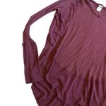 We The Free  People Catalina High Low Thermal Long Sleeve Shirt Top Size Small Photo 3