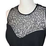 Jones New York Black beaded Sleeveless Sweetheart Sheath Dress NEW cocktail Photo 2