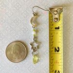 Handmade unique Kawaii vintage fairy y2k whimsical style star & moon dangle earrings🌙👼💕⭐️🌿 Photo 3