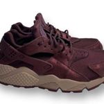 Nike  Air Huarache Run Burgundy Crush Suede Sneakers BV1170-600 Women’s Size 11 Photo 1