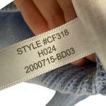 J.Crew NWT  Womens Crew Neck Button Shoulder Pullover Sweater Blue Size Medium Photo 12