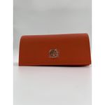 Tory Burch  Wallet Saffiano Leather Cosmetic Case‎ Sunglasses Case Orange Photo 1