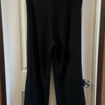 Zenobia Black Lace up Tie Waist Wide Leg Pants 2XL Photo 7