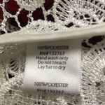 Baciano white‎ Lace Jacket Size Small. White Photo 5