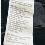 Chico's NEW Faux Leather Cutwork Hem Trousers Curvy Black Size 16 XL Photo 8