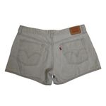 Levi's  Women's Khaki Denim Jean Short Size 13 Jr Photo 1