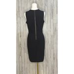 Loft  Petite Black Sleeveless Sheath Dress Size 6 Knee‎ Length Photo 4
