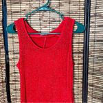 Sparkling Red Sleeveless Dress Size L Photo 2