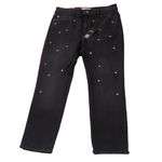 DL1961  Mara Instaculpt Straight Ankle Studded Ocean Black Jeans Size 28 Photo 1