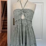 Madewell Modular gingham tiered removeable midi dress Photo 10