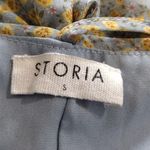 Storia Rouched Floral Mini Dress Photo 3