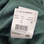 Windsor . Silk Green Dress Size 36 US Size 6 From Germany NWT 3/4 Sleeve Knee Photo 9
