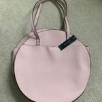 Tahari  Pink Circle Tote Bag Photo 0