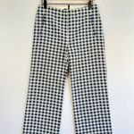 Lisa Marie Fernandez Scallop Gingam Bouclé Wide
Leg Pants Size 1 White Photo 1