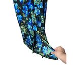 White Stag Vintage Black Blue Floral Paisley Print Maxi Dress Size S 4/6 Photo 6