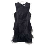 Jason Wu Raffia Ruffle Sleeveless Dress Sz 6 Photo 1