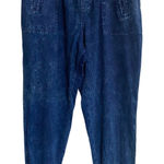 Hollister  Blue Denim Jogger Pants Womens Size Small Elastic Waist Casual Photo 0
