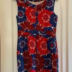 Boden Martha floral dress Red Size 10P Photo 3