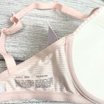 NEW Auden Pink and White Stripe Tee Shirt Bra Size 32 E / DD Photo 5