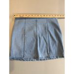 Le lis  Collection Skirt Womens Medium Denim Stretch Concert Travel Vacation Photo 3