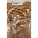 Garnet Hill Womens Small Boxy Linen Boatneck Sweater Musterd Yellow Stripe Photo 7