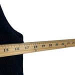 Jeanswear Vintage 90s Women's Size‎ Medium 7/8 Bib Corduroy Dark Blue Dress Photo 6