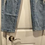 Old Navy  Size 0 Distressed High Waist OG Straight Cotton Denim Jeanz Photo 3