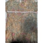 Loft XS Floral Shimmery Dress With Bubble Hem. Flowy Style. Drop Waist. Photo 6