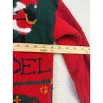 CASUAL CORNER Women's Christmas Cardigan Ugly Sweater Grandamacore Santa Size S Red Photo 4