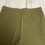 Madewell Track Trousers Pull On Joggers in Olive Green Size Medium Photo 7